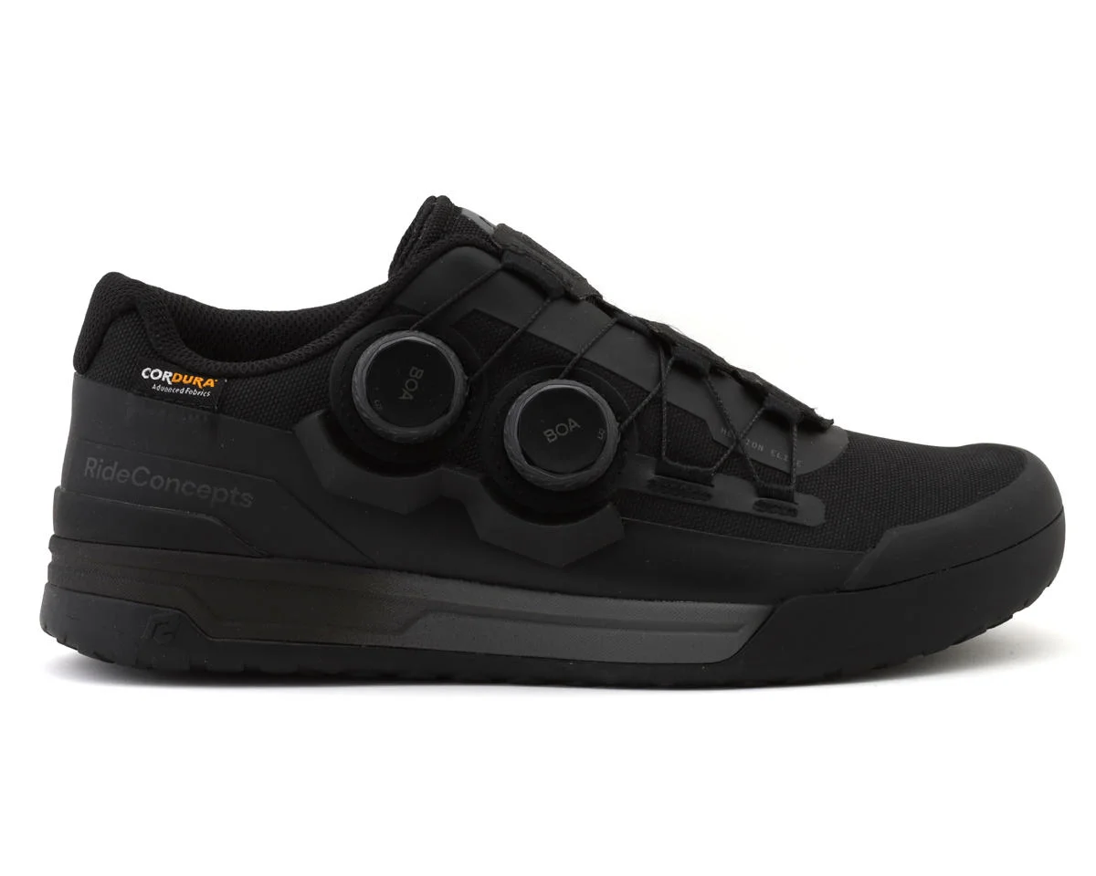 Ride Concepts Hellion Elite Boa Flat Pedal Shoes (Black) (8)